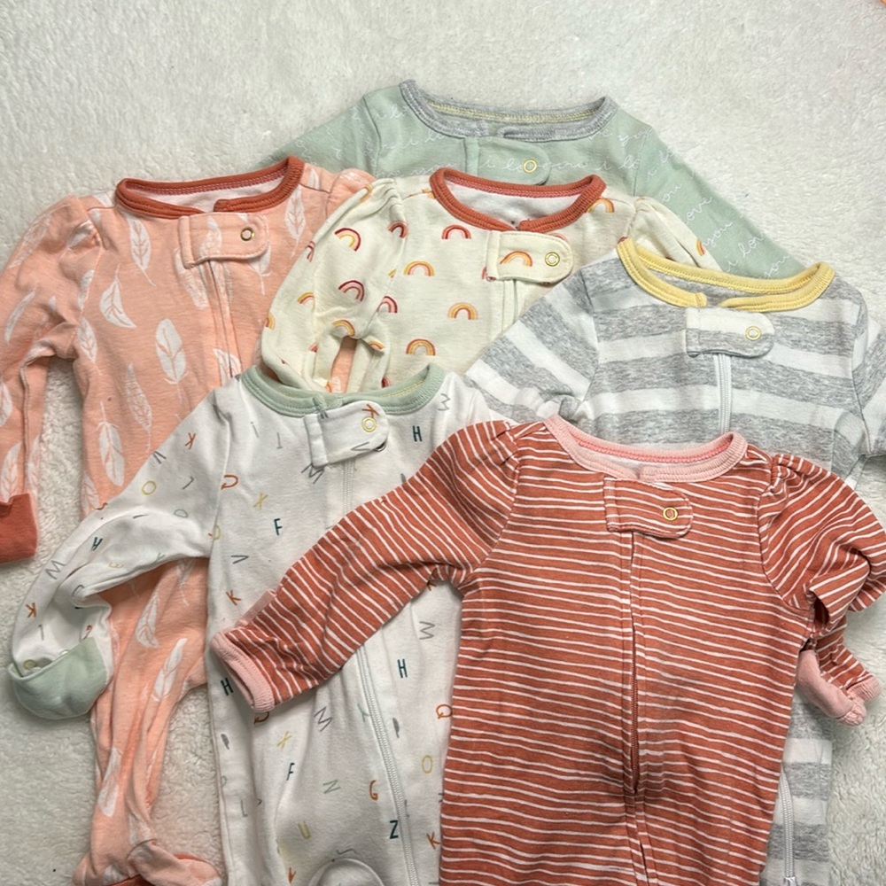 Cloud island footies for newborns